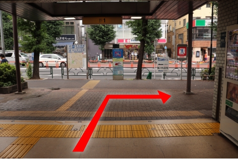 荻窪方面 道順画像02